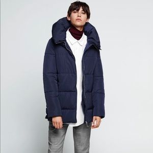 High Collar Puffer Jacket